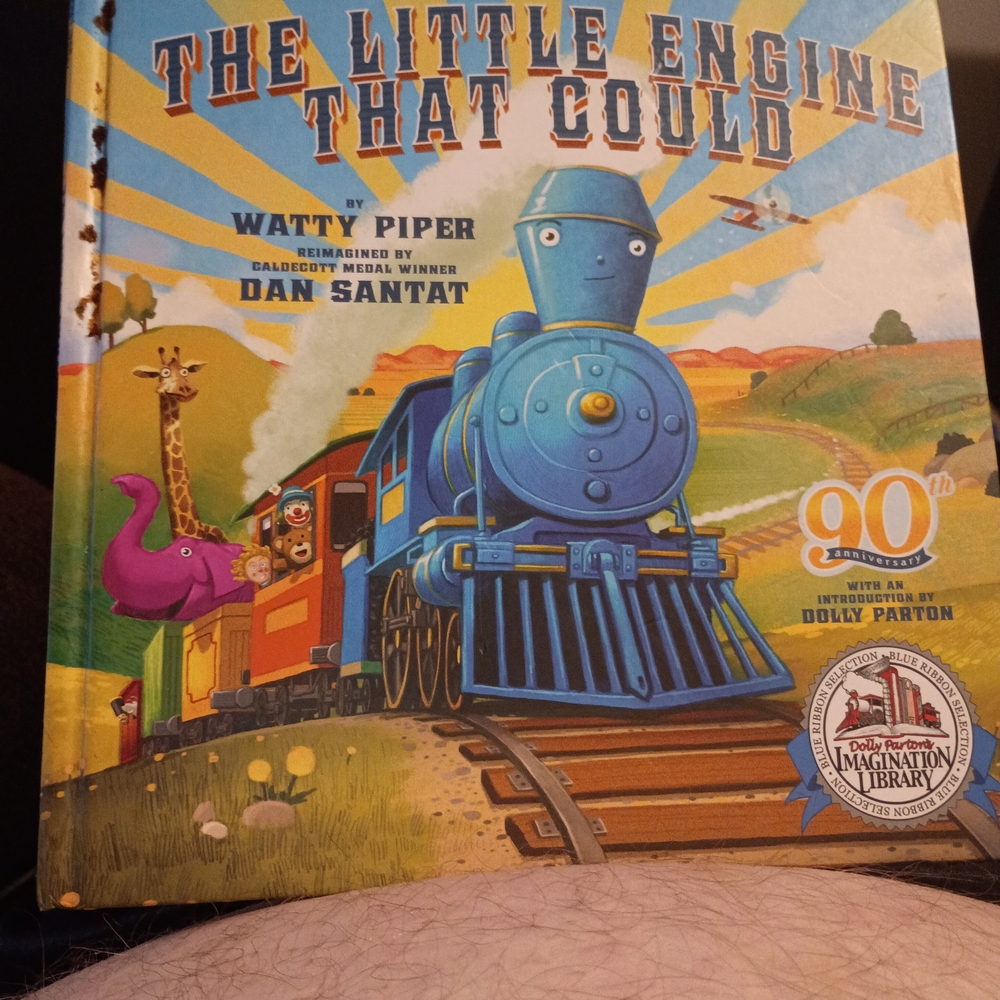 The Little Engine That Could by Watty Piper - Blue and Yellow